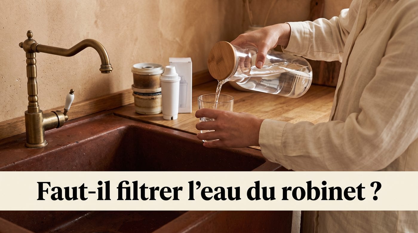 Faut-il filtrer l'eau du robinet ?