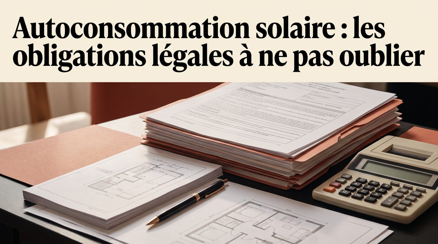Illustration de couverture : Autoconsommation solaire : les obligations légales à ne pas oublier