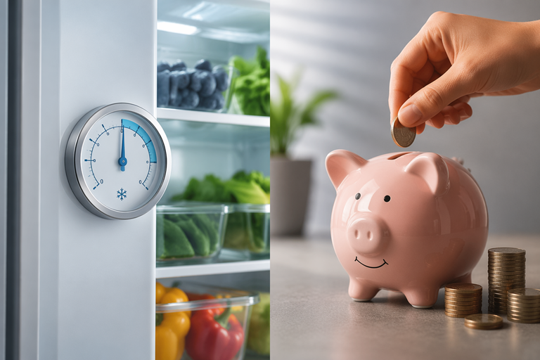 Température du frigo et du congélateur : le réglage qui vous coûte cher