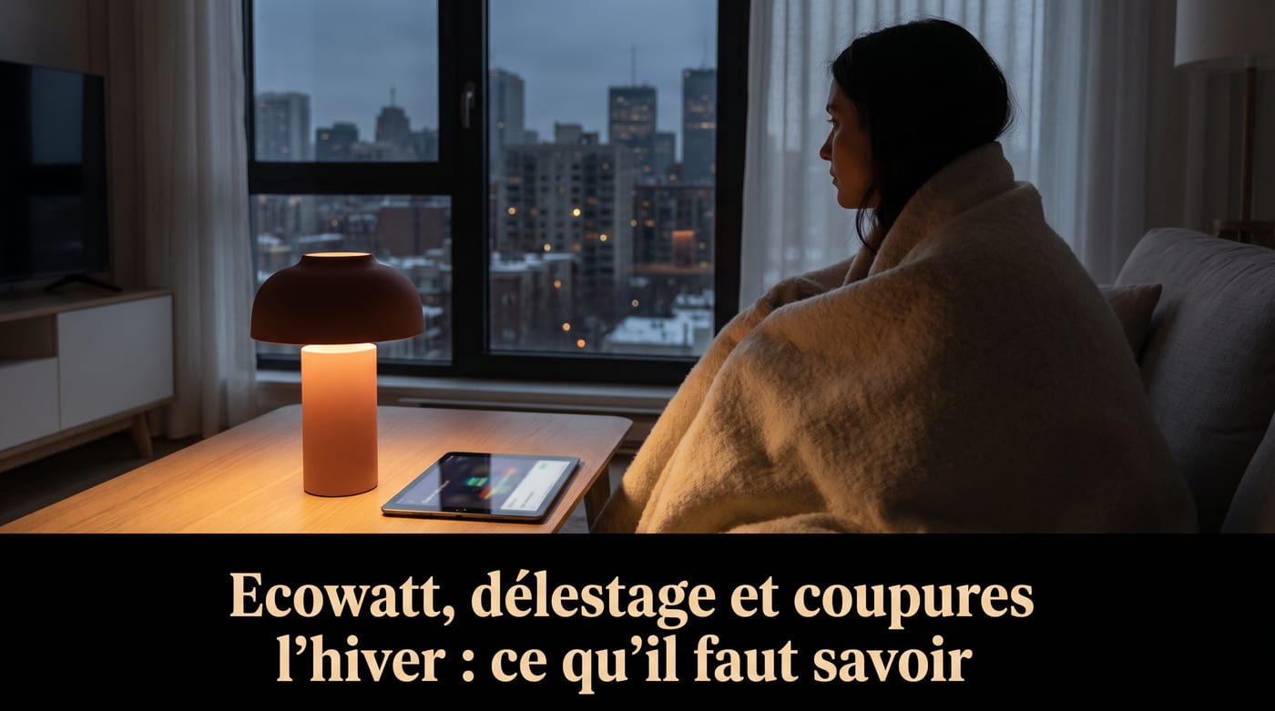 Illustration de couverture : Ecowatt, délestage et coupures l'hiver : ce qu'il faut savoir