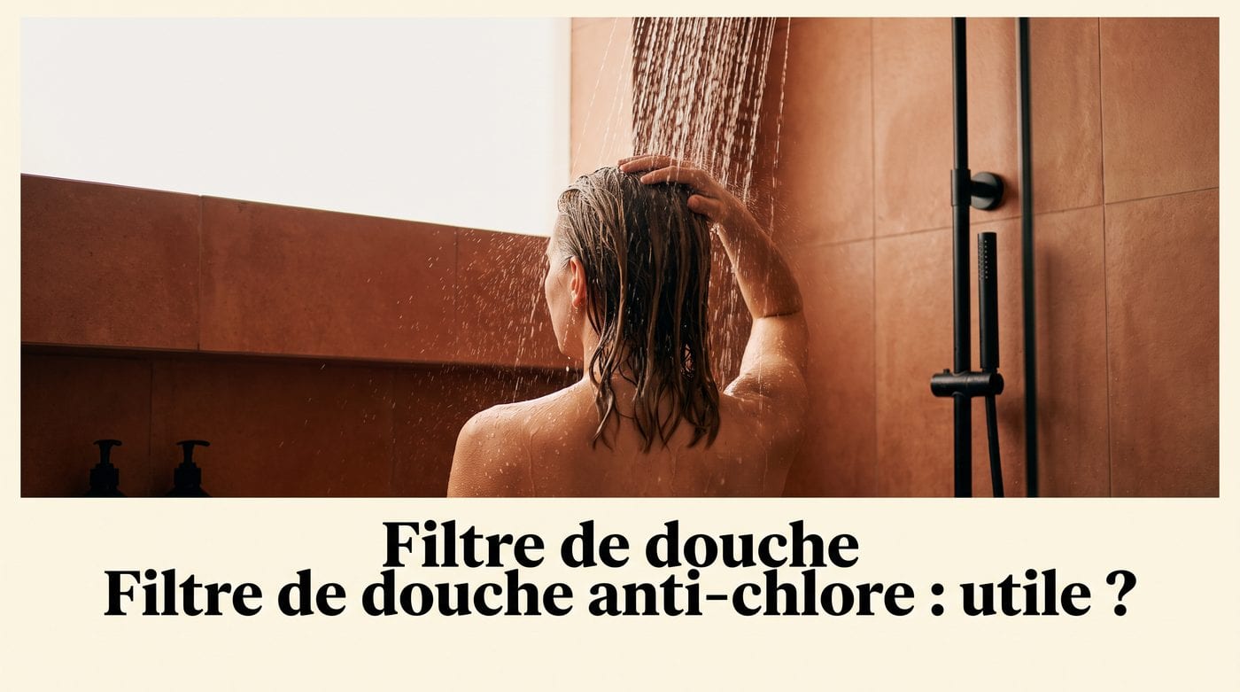 Filtre de douche anti-chlore : utile pour peau et cheveux ?