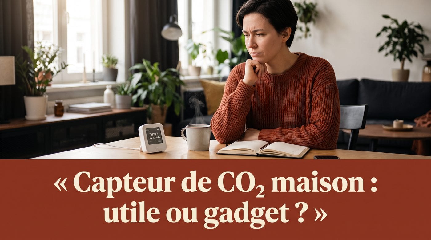 Capteur de CO₂ maison : utile ou gadget ?