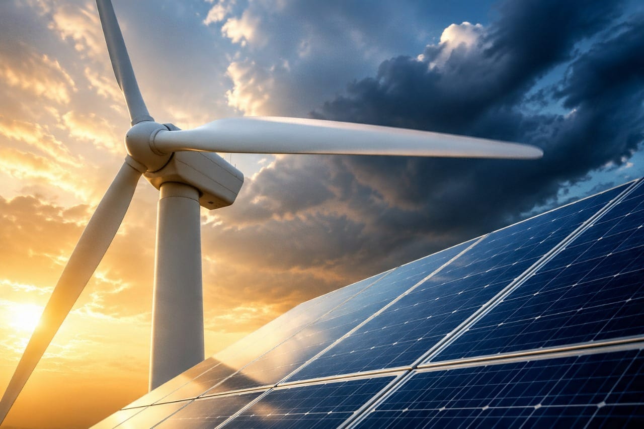 Illustration de couverture : Éolien + solaire en autoconsommation : le combo hybride est-il pertinent ?