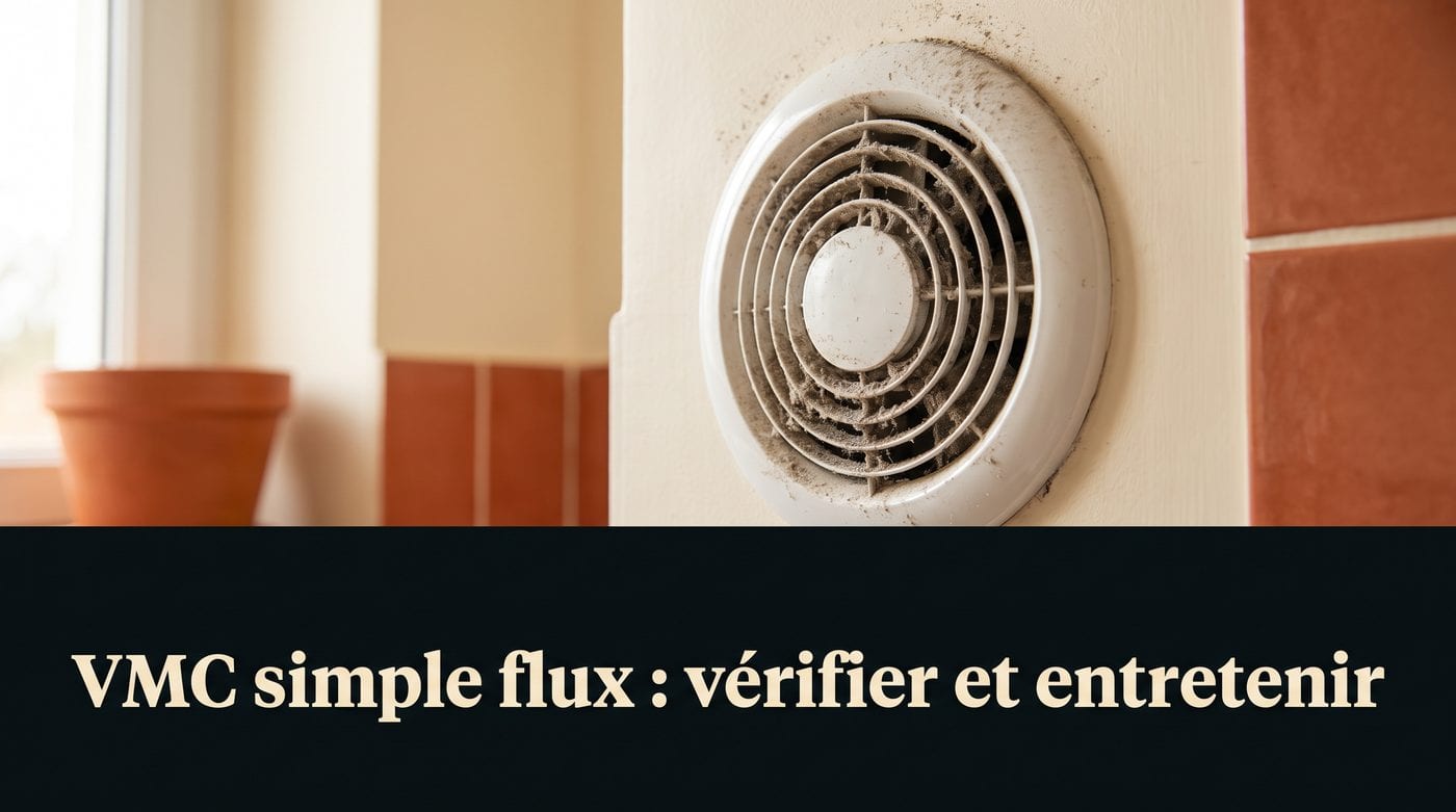 VMC simple flux qui ne marche pas : vérifier et entretenir