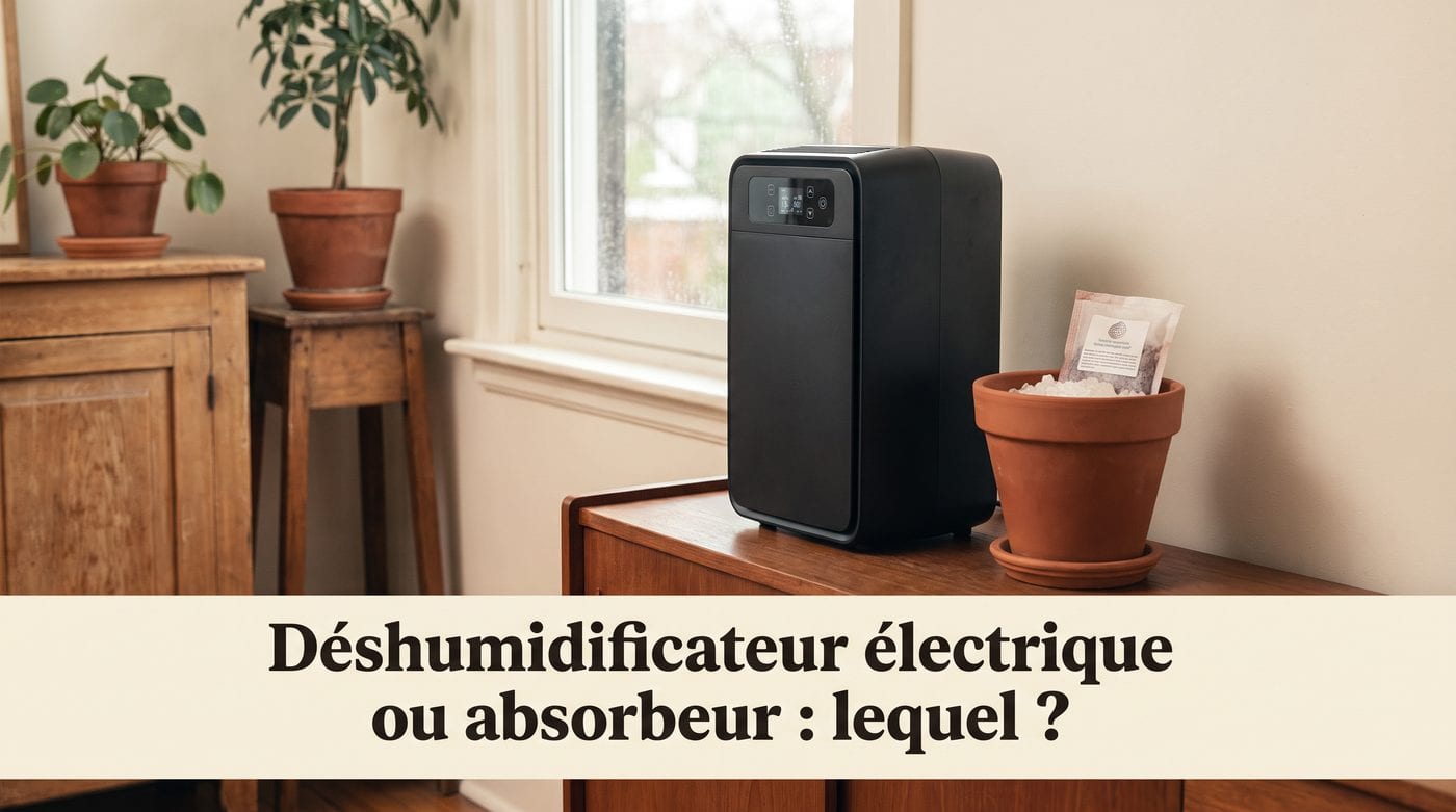 Déshumidificateur électrique ou absorbeur : lequel ?
