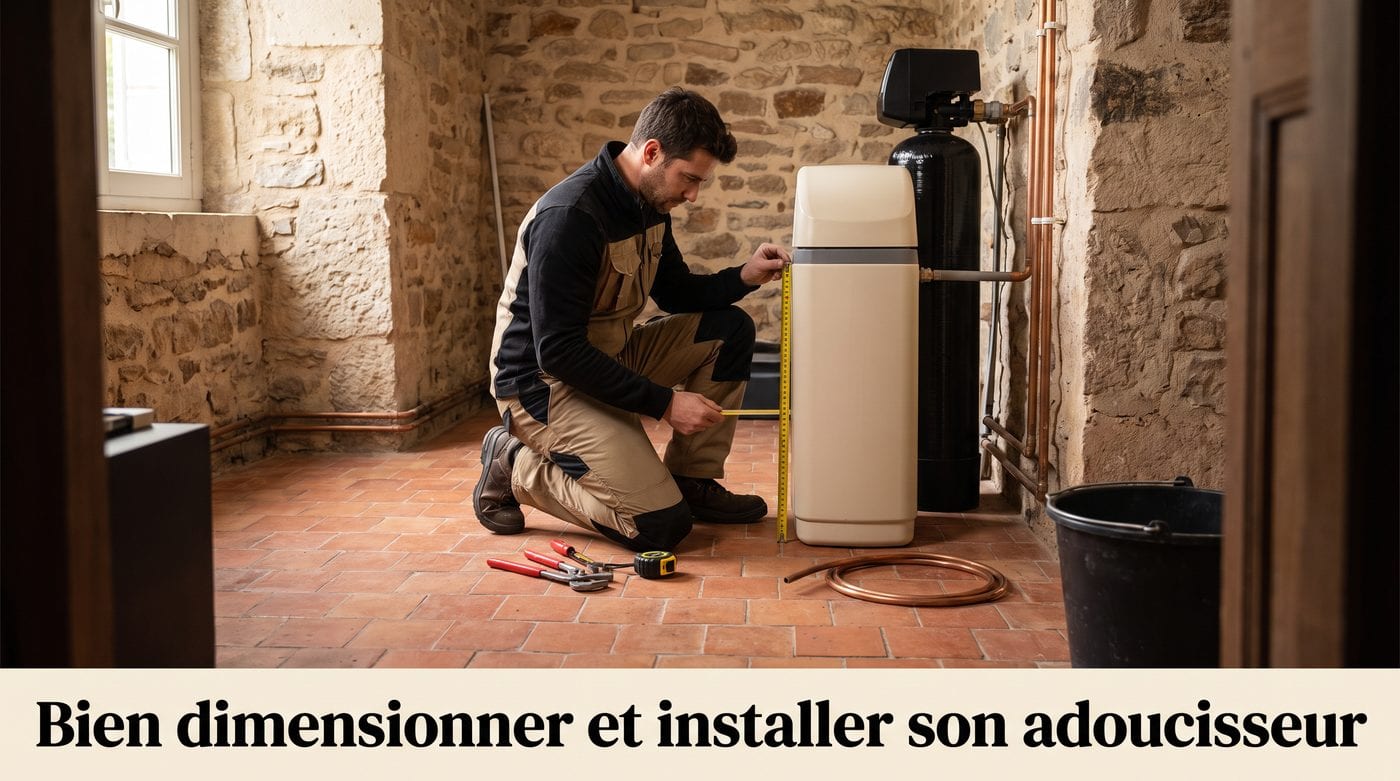 Bien dimensionner et installer son adoucisseur