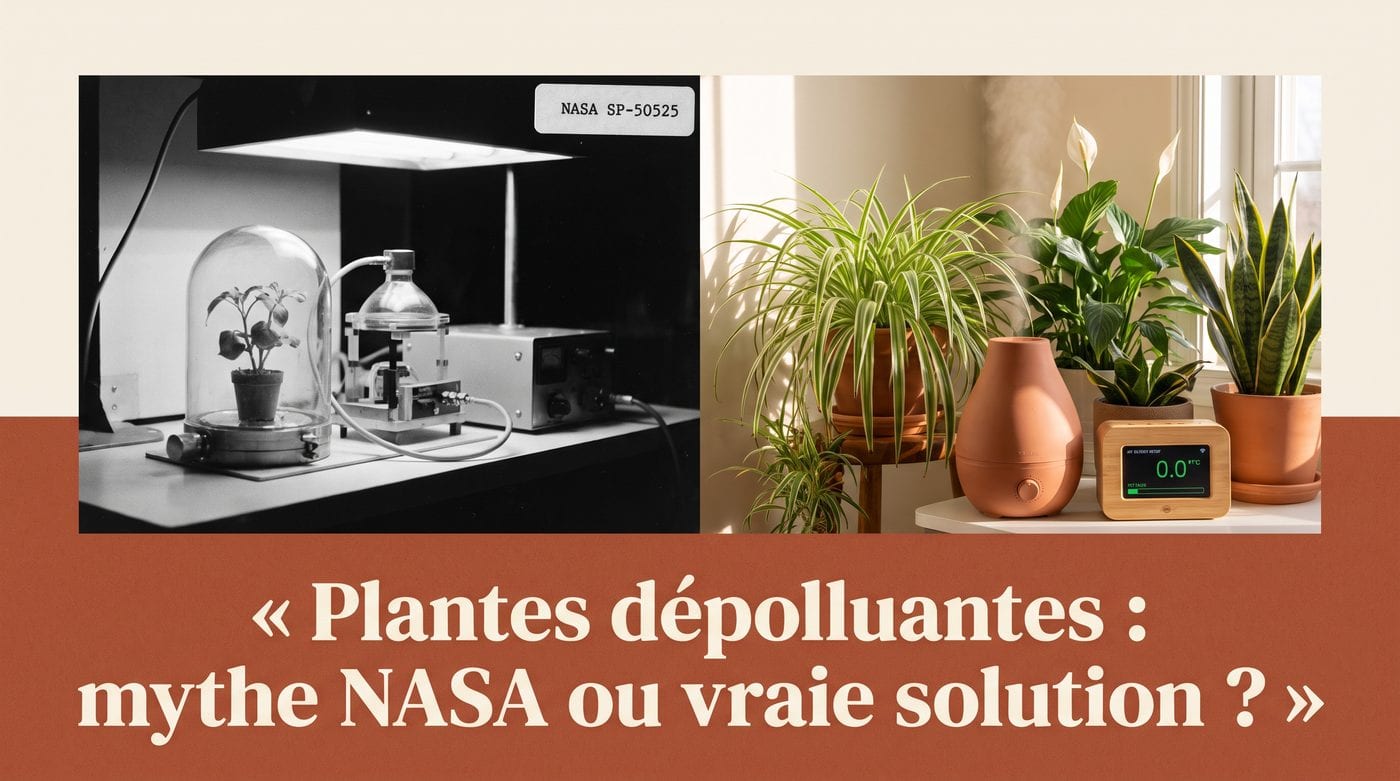 Plantes dépolluantes : mythe NASA ou vraie solution ?