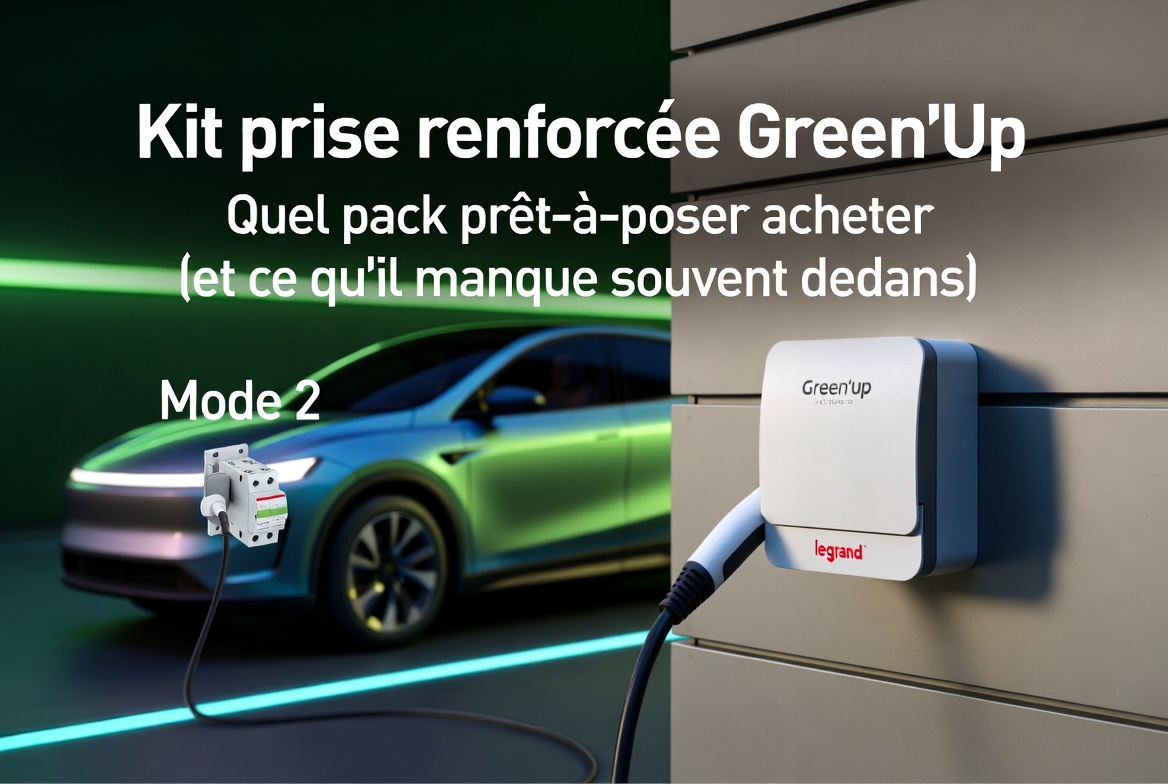 Kit prise renforcée Green'Up : quel pack prêt-à-poser acheter (et ce qu'il manque souvent dedans)