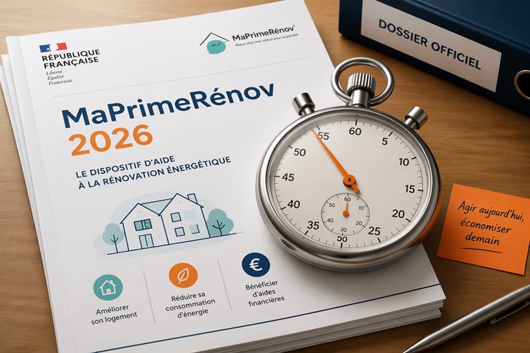 Illustration de couverture : MaPrimeRénov’ 2026 : les délais de versement réels (et pourquoi ça coince)