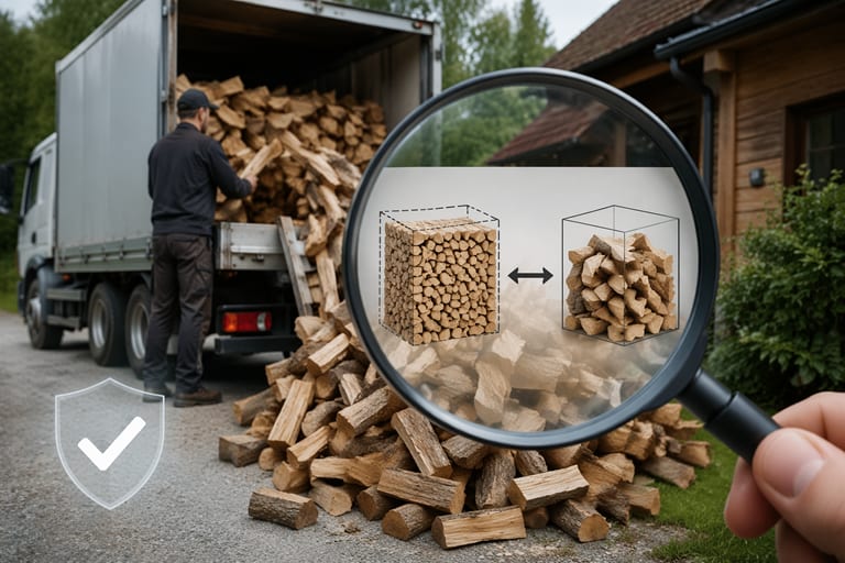 Illustration de couverture : Bois de chauffage : stère, stère apparent, map… comment ne pas se faire avoir sur la quantité