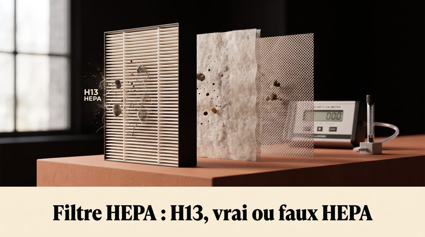 Filtre HEPA : H13, vrai/faux HEPA et CADR expliqués