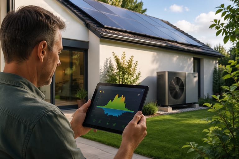 Illustration de couverture : Pompe à chaleur + panneaux solaires : le combo rentable, ou un argument de vendeur ?