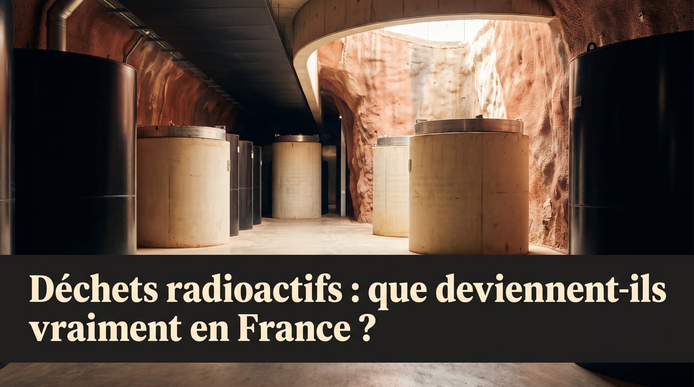 Illustration de couverture : Déchets radioactifs : que deviennent-ils vraiment en France ?