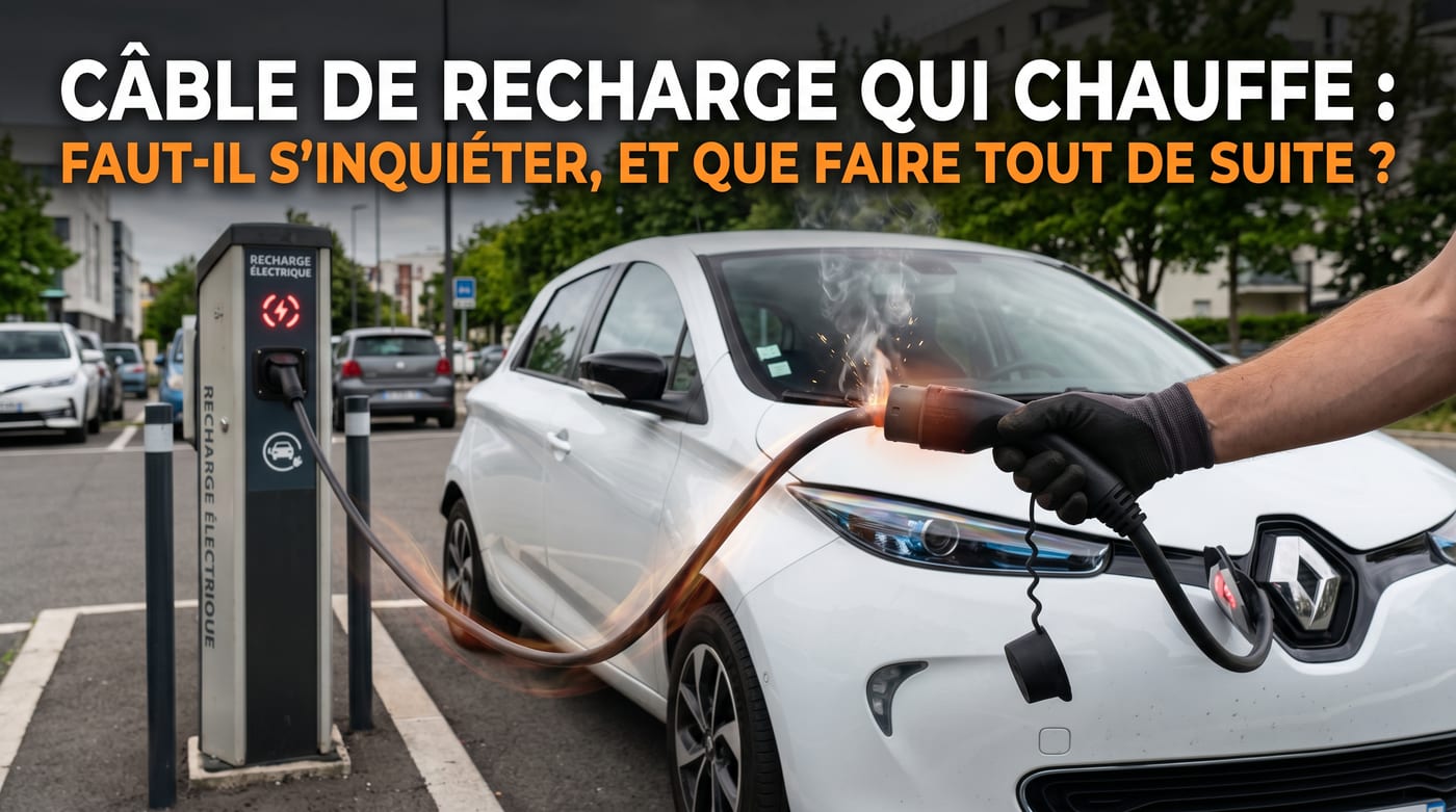 Illustration de couverture : Câble de recharge qui chauffe : faut-il s'inquiéter, et que faire tout de suite ?